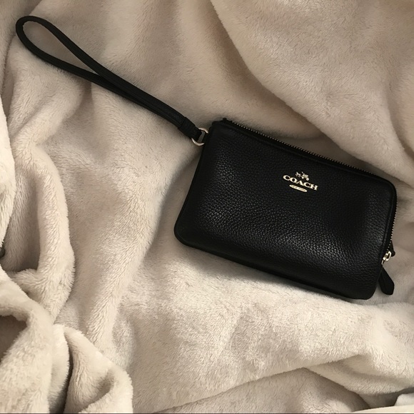Coach Double Zip Wristlet - Picture 6 of 6